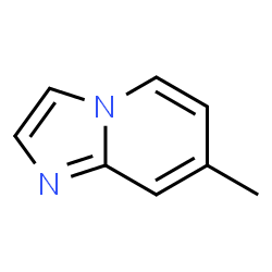 ChemSpider 2D Image | 7-Methylimidazo[1,2-a]pyridin | C8H8N2