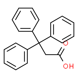 ChemSpider 2D Image | Tritylacetic Acid | C21H18O2