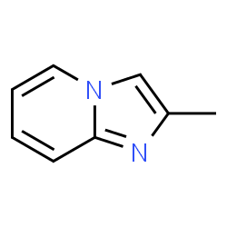 ChemSpider 2D Image | 2-Methylimidazo(1,2-a)pyridine | C8H8N2