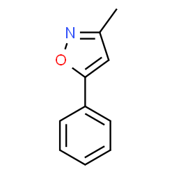ChemSpider 2D Image | 3-Methyl-5-phenylisoxazole | C10H9NO