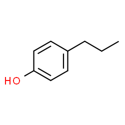 ChemSpider 2D Image | 4-Propylphenol | C9H12O