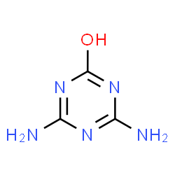 ChemSpider 2D Image | Ammeline | C3H5N5O
