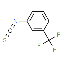 ChemSpider 2D Image | 3-(Trifluoromethyl)phenyl isothiocyanate | C8H4F3NS