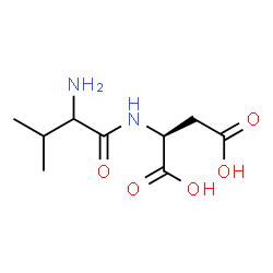ChemSpider 2D Image | Valyl-L-aspartic acid | C9H16N2O5