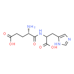 ChemSpider 2D Image | L-alpha-Glutamylhistidine | C11H16N4O5