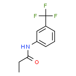 ChemSpider 2D Image | 3'-Trifluoromethylpropionanilide | C10H10F3NO