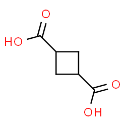ChemSpider 2D Image | 1,3-Cyclobutanedicarboxylic acid | C6H8O4
