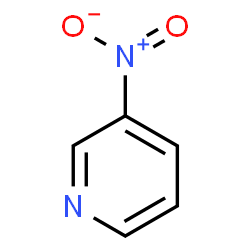 ChemSpider 2D Image | 3-Nitropyridine | C5H4N2O2
