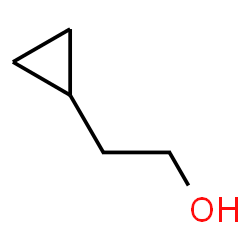 ChemSpider 2D Image | 2-Cyclopropylethanol | C5H10O