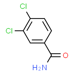 ChemSpider 2D Image | 3,4-Dichlorobenzamide | C7H5Cl2NO