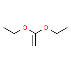 ChemSpider 2D Image | 1,1-Diethoxyethene | C6H12O2