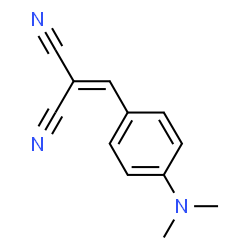 ChemSpider 2D Image | Dimethylaminobenzylidenemalononitrile | C12H11N3