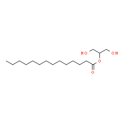 ChemSpider 2D Image | Glyceryl 2-myristate | C17H34O4