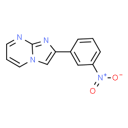 ChemSpider 2D Image | 2-(3-nitrophenyl)imidazo[1,2-a]pyrimidine | C12H8N4O2