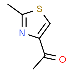 ChemSpider 2D Image | 1-(2-methylthiazol-4-yl)ethanone | C6H7NOS
