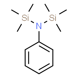 ChemSpider 2D Image | Aniline, N,N-bis(trimethylsilyl)- | C12H23NSi2