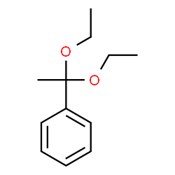 ChemSpider 2D Image | (1,1-Diethoxyethyl)benzene | C12H18O2
