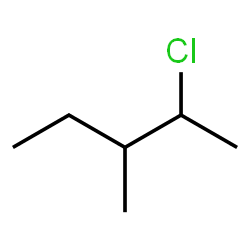 ChemSpider 2D Image | 2-Chloro-3-methylpentane | C6H13Cl