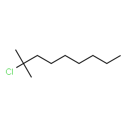 ChemSpider 2D Image | 2-Chloro-2-methylnonane | C10H21Cl