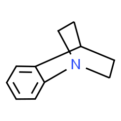 ChemSpider 2D Image | 1-Azatricyclo[6.2.2.0~2,7~]dodeca-2,4,6-triene | C11H13N