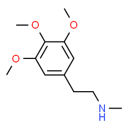 ChemSpider 2D Image | N-Methylmescaline | C12H19NO3