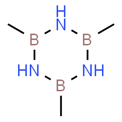 ChemSpider 2D Image | 2,4,6-Trimethylborazine | C3H12B3N3