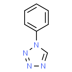 ChemSpider 2D Image | phenyltetrazol | C7H6N4