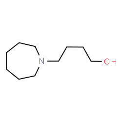 ChemSpider 2D Image | 4-(1-Azepanyl)-1-butanol | C10H21NO