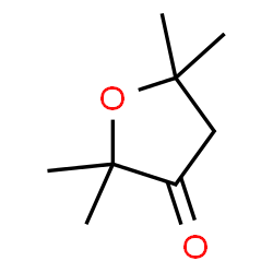 ChemSpider 2D Image | 2,2,5,5-Tetramethyltetrahydrofuran-3-one | C8H14O2