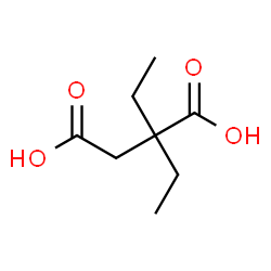ChemSpider 2D Image | 2,2-Diethylsuccinic acid | C8H14O4
