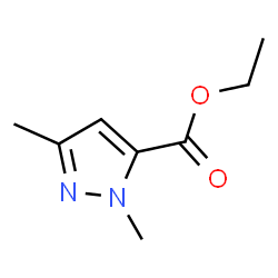 ChemSpider 2D Image | 1,3-dimethyl-5-ethoxycarbonylpyrazole | C8H12N2O2