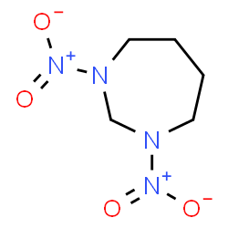 ChemSpider 2D Image | 1,3-Dinitro-1,3-diazepane | C5H10N4O4