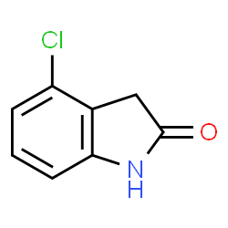 ChemSpider 2D Image | 4-Chloro-2-oxindole | C8H6ClNO