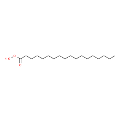 ChemSpider 2D Image | Octadecaneperoxoic acid | C18H36O3