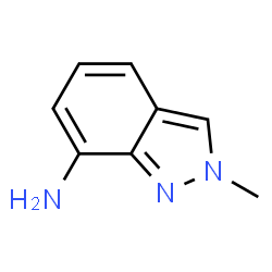 ChemSpider 2D Image | 7-Amino-2-methylindazole | C8H9N3