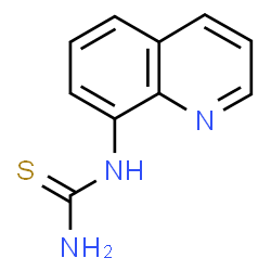 ChemSpider 2D Image | 1-(8-Quinolinyl)thiourea | C10H9N3S