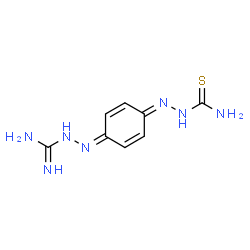 ChemSpider 2D Image | ambazone | C8H11N7S