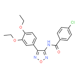ChemSpider 2D Image | TCMDC-125210 | C19H18ClN3O4
