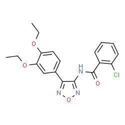 ChemSpider 2D Image | TCMDC-125205 | C19H18ClN3O4