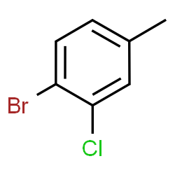 ChemSpider 2D Image | 4-Bromo-3-chlorotoluene | C7H6BrCl