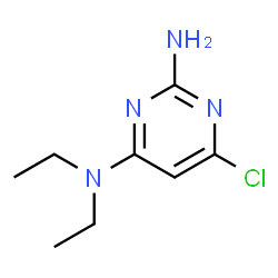 ChemSpider 2D Image | 6-Chloro-N4,N4-diethylpyrimidine-2,4-diamine | C8H13ClN4