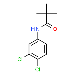 ChemSpider 2D Image | 3',4'-DICHLOROPIVALANILIDE | C11H13Cl2NO