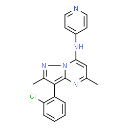 ChemSpider 2D Image | TCMDC-124918 | C19H16ClN5
