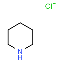 ChemSpider 2D Image | Piperidine, chloride (1:1) | C5H11ClN