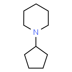 ChemSpider 2D Image | 1-Cyclopentylpiperidine | C10H19N