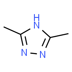 ChemSpider 2D Image | 3,5-Dimethyl-1,2,4-triazole | C4H7N3