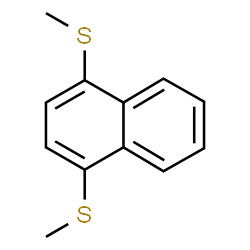 ChemSpider 2D Image | 1,4-Bis(methylthio)naphthalene | C12H12S2