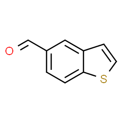 ChemSpider 2D Image | 1-Benzothiophene-5-carbaldehyde | C9H6OS