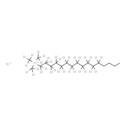 ChemSpider 2D Image | N,N,N-Tris[(~2~H_3_)methyl]-1-(1,1,2,2,3,3,4,4,5,5,6,6,7,7,8,8,9,9,10,10,11,11,12,12-~2~H_24_)hexadecanaminium bromide | C19H9D33BrN