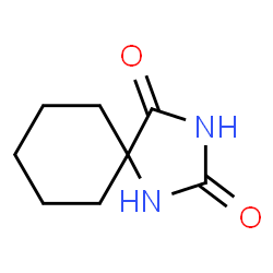 ChemSpider 2D Image | cyclohexane-5-spirohydantoin | C8H12N2O2